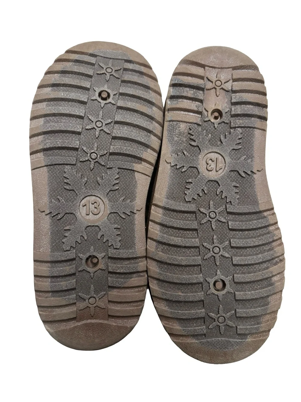 White Mountain Kids Brown Suede Slip-On Clog with Braided Trim (unisex)